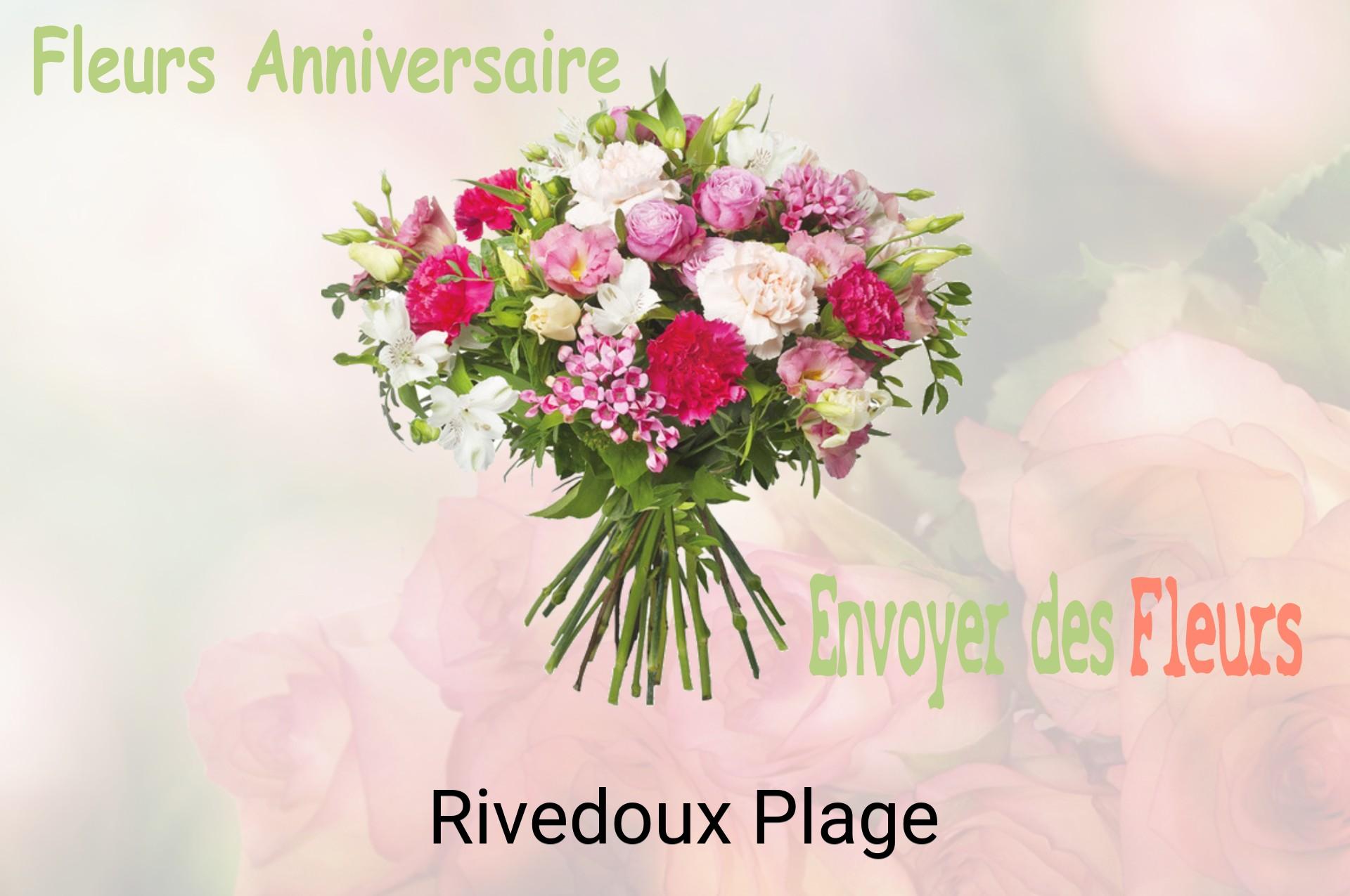 Bouquet de fleurs d’anniversaire livré à Rivedoux-Plage